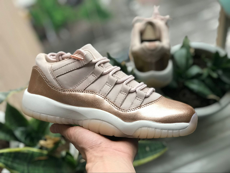 Air Jordan 11 Low GS Rose Gold AH7860 105 36 40